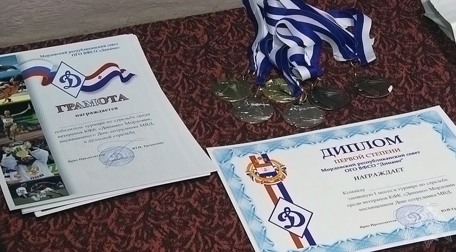 В Мордовии представитель Росгвардии стал победителем соревнований по стрельбе среди ветеранов