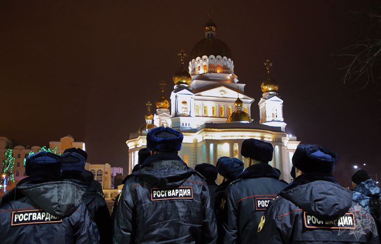 В Мордовии при участии Росгвардии обеспечена безопасность рождественских богослужений