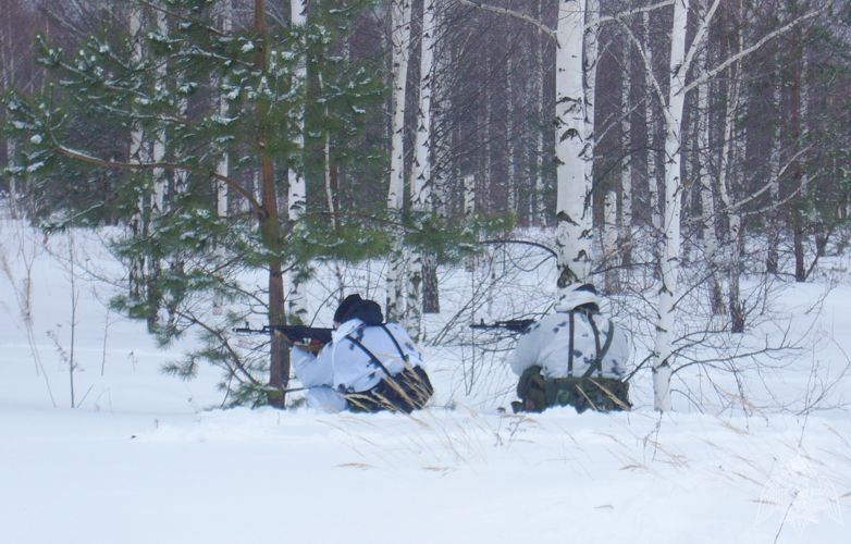 Бойцы спецподразделений и вневедомственной охраны управления Росгвардии по Республике Мордовия приняли участие в тактико-строевом занятии