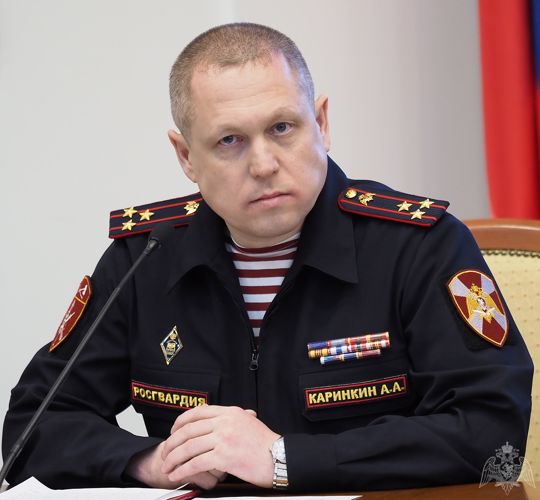Личному составу Управления Росгвардии по Республике Мордовия представили нового руководителя