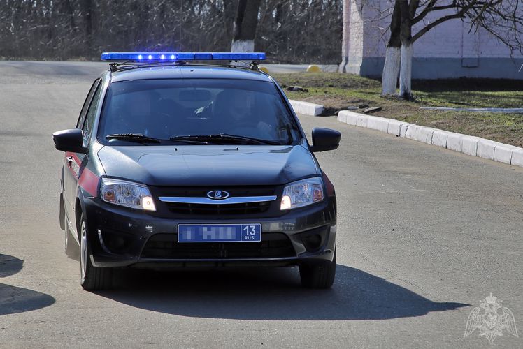 В Мордовии сотрудники Росгвардии задержали скрывшегося с места ДТП нетрезвого водителя