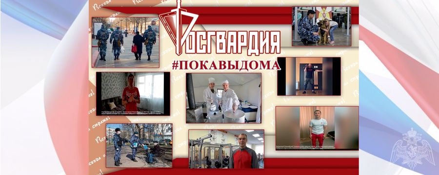 Росгвардия запускает уникальный онлайн-проект «#ПокаВыДома»
