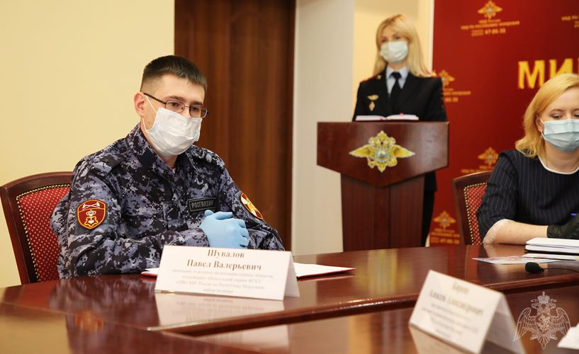 Представитель Росгвардии рассказал о правилах детской безопасности в ходе межведомственной пресс-конференции в Мордовии