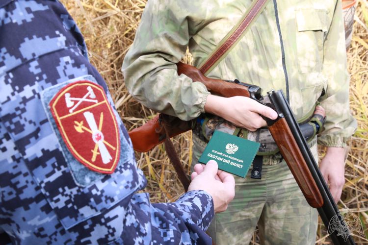 В Мордовии сотрудники Росгвардии проводят рейдовые мероприятия по соблюдению правил охоты