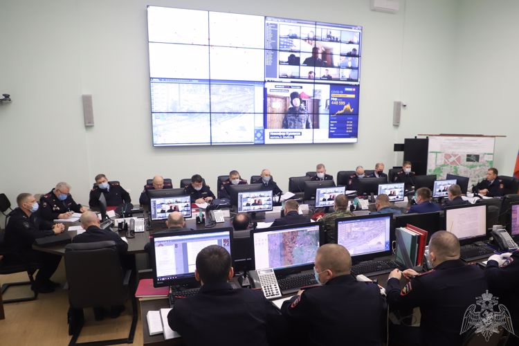 Сотрудники Управления Росгвардии по Республике Мордовия приняли участие в штабной тренировке