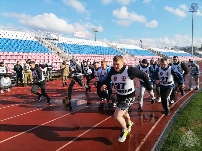 В Управлении Росгвардии по Республике Мордовия прошла сдача контрольной проверки за зимний период обучения 2021 года