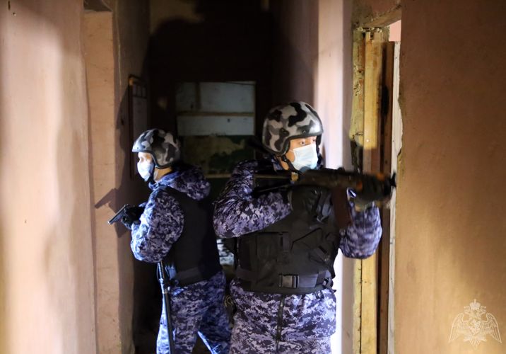 В преддверии Дня вневедомственной охраны журналист республиканского телеканала стала росгвардейцем на один день