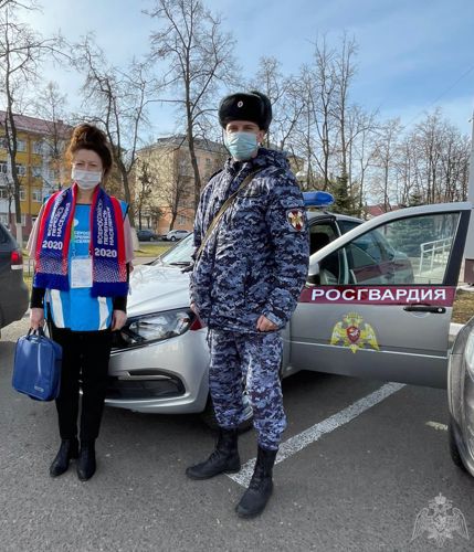 В Республике Мордовия росгвардейцы обеспечивают охрану переписных участков в период Всероссийской переписи населения
