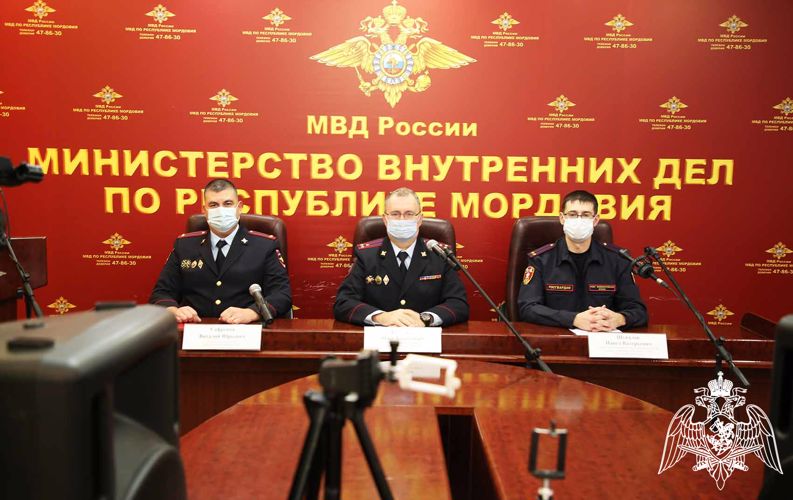 В Мордовии офицер Росгвардии принял участие в обсуждении профилактики уличной преступности 