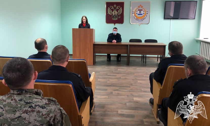 В Мордовии спецназ Росгвардии встретился с представителями ГИБДД