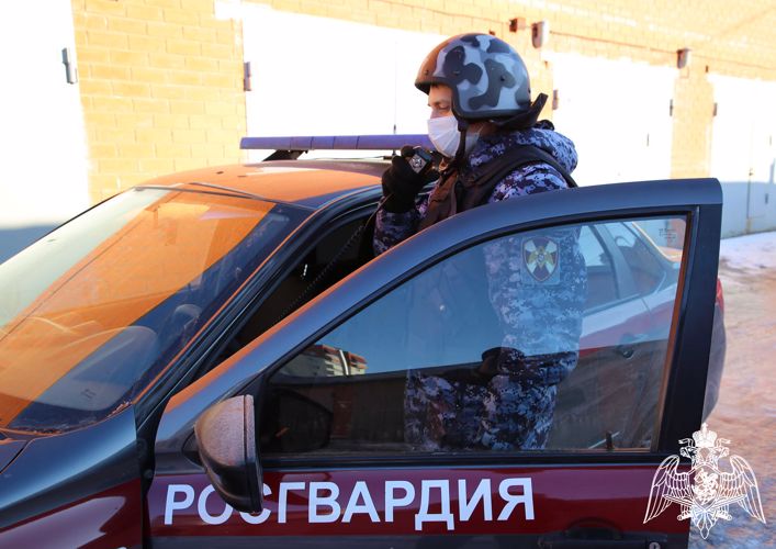 В Саранске росгвардейцы задержали гражданина по подозрению в мелком хищении