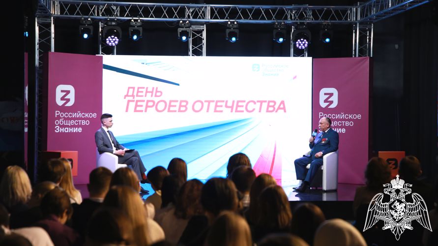 В Мордовии ветеран СОБР Росгвардии принял участие в марафоне, посвященном героям нашего времени