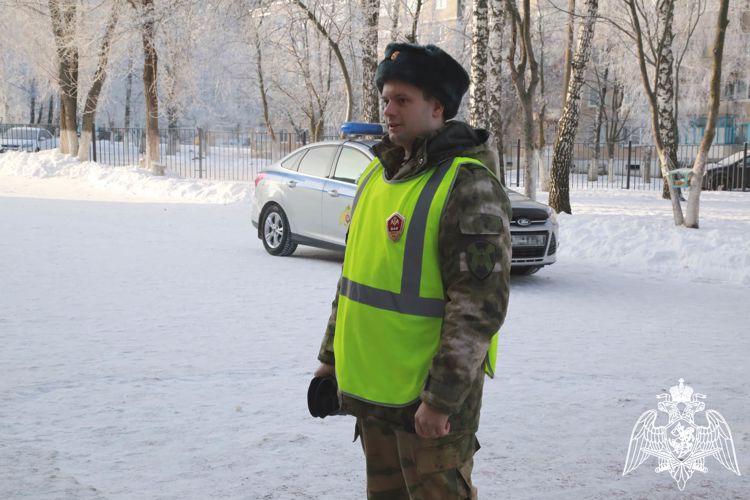 В Мордовии автоинспектор Росгвардии провел встречу с подшефным   кадетским классом