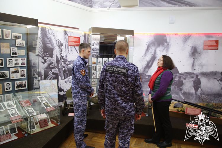 В Мордовии сотрудники Росгвардии приняли участие в патриотическом мероприятии