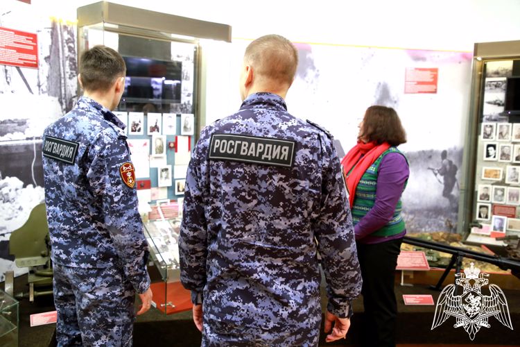 В Мордовии сотрудники Росгвардии приняли участие в патриотическом мероприятии