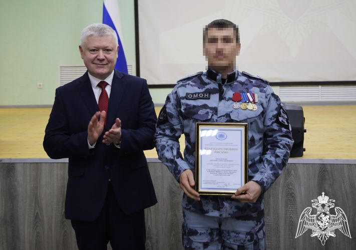 В Мордовии сотрудников и военнослужащих Росгвардии поздравили с профессиональным праздником