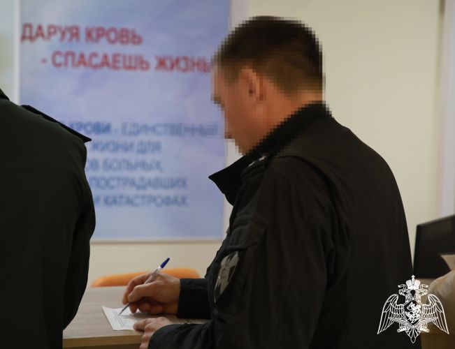 Росгвардейцы пополнили запасы донорской крови медучреждений Мордовии