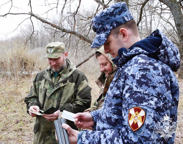 В Мордовии сотрудники Росгвардии проводят рейдовые мероприятия по соблюдению правил охоты