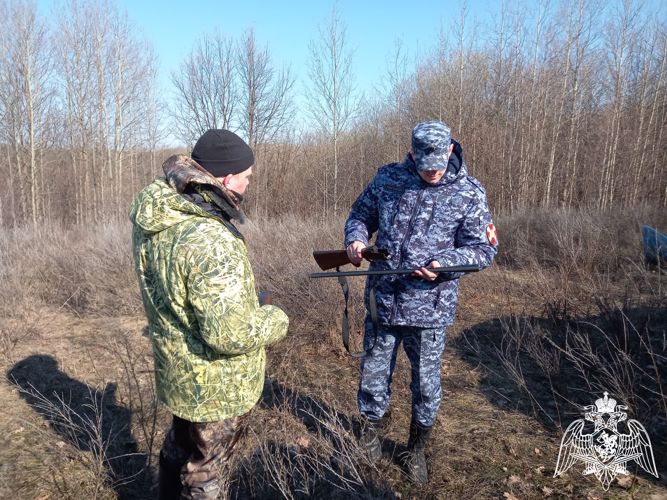 В Мордовии росгвардейцы подвели итоги рейдовых мероприятий по соблюдению правил охоты
