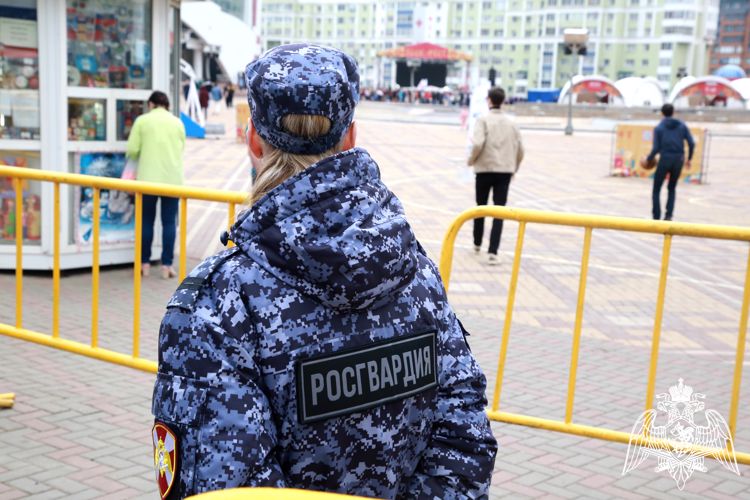 В Мордовии при участии Росгвардии обеспечена безопасность закрытия VI Всероссийского фестиваля студенческого спорта