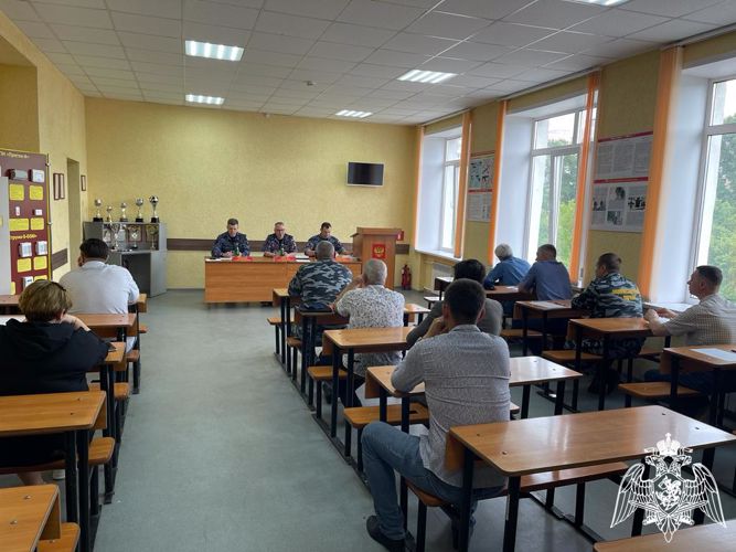 В Мордовии сотрудники государственного контроля Росгвардии провели методическое занятие 