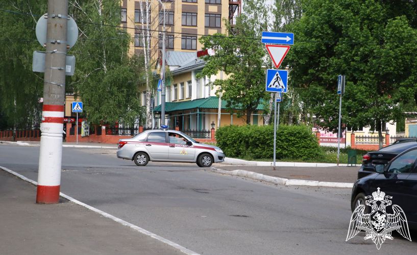 В Краснослободске экипаж Росгвардии выявил пьяного водителя