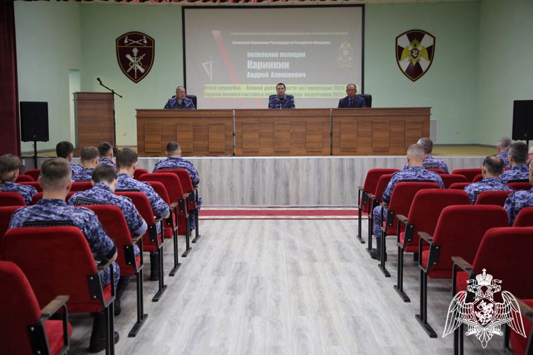 В Управлении Росгвардии по Республике Мордовия начался новый период подготовки