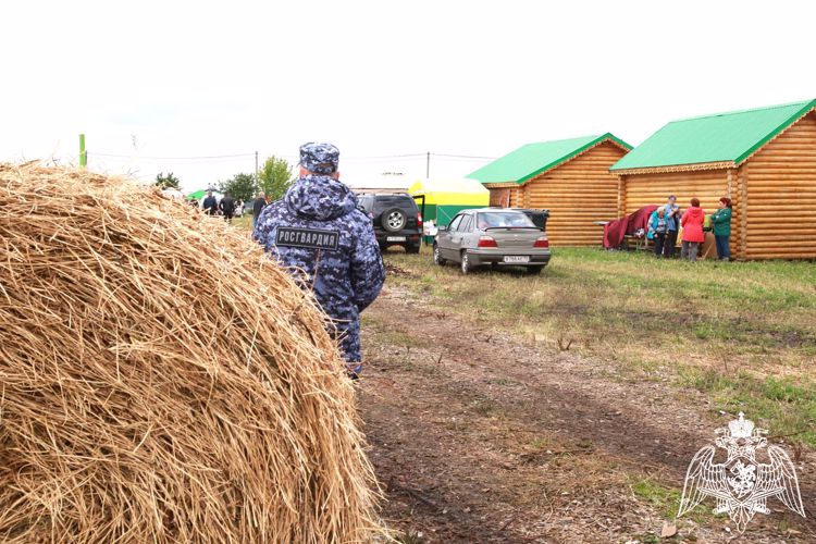В Мордовии при участии Росгвардии обеспечена безопасность Республиканского сельского Сабантуя