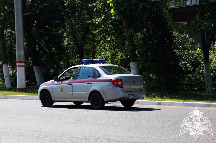 В Саранске экипаж Росгвардии задержал дебошира