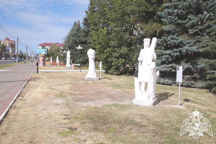 Росгвардейцы продолжают рассказывать о памятных местах Мордовии  в рамках Всероссийской акции «Росгвардия гид»