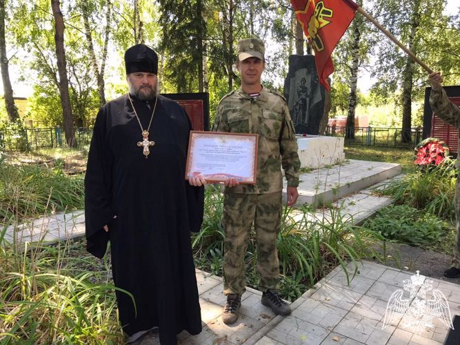 В Мордовии росгвардеец принял участие в мероприятии, посвященном Дню подразделений специального назначения