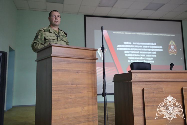 В Мордовии росгвардейцы приняли участие в учебно-методическом сборе