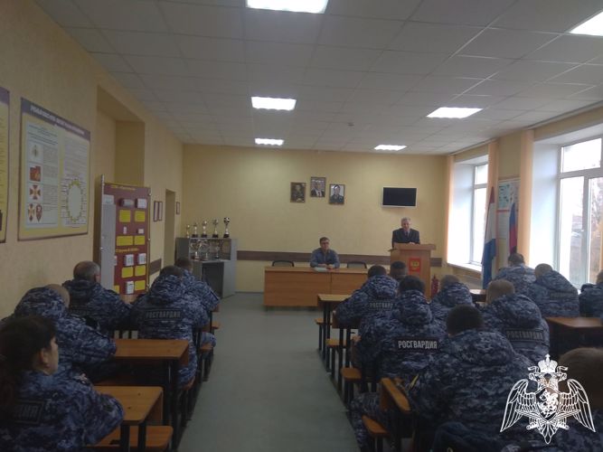 В Мордовии ветераны Росгвардии встретились с сотрудниками ведомства