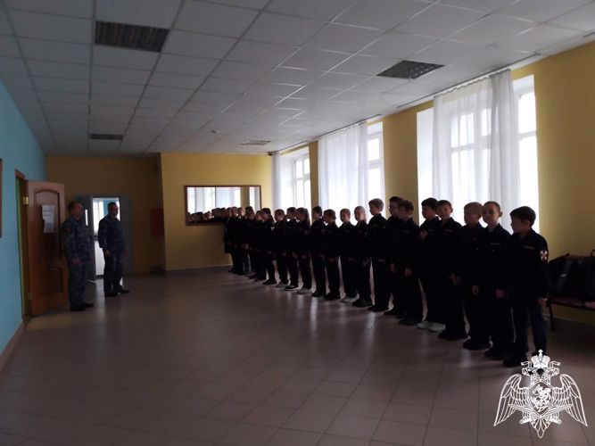 В Мордовии офицеры Росгвардии провели урок мужества
