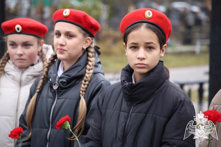 В Мордовии росгвардейцы почтили память павших товарищей