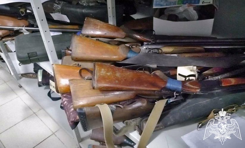 В Мордовии сотрудниками Росгвардии за прошедшую неделю изъяты 13 единиц оружия