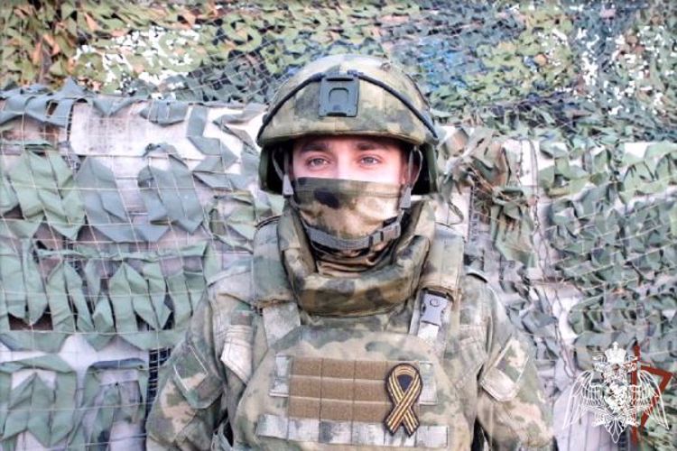 Участвующие в СВО Росгвардейцы поздравили ветеранов войск правопорядка