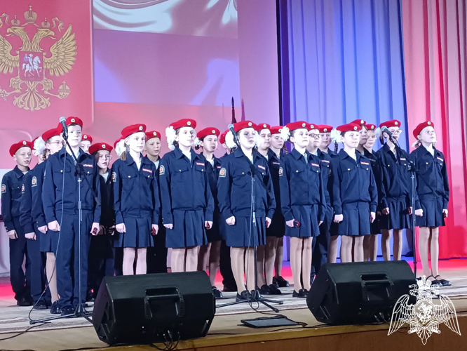 В Мордовии кадеты подшефного класса Росгвардии приняли присягу