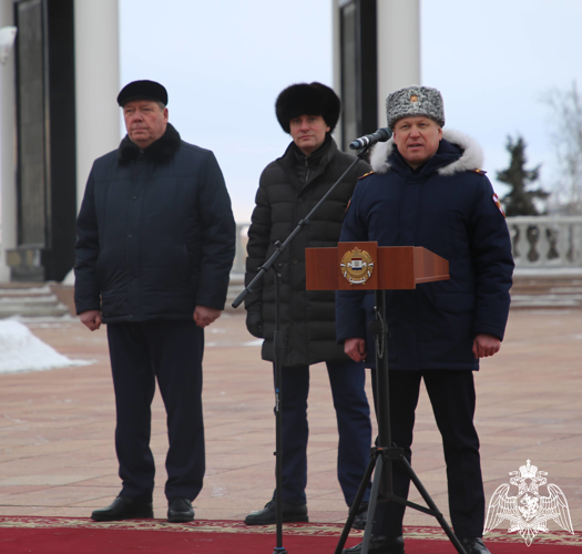 Сотрудникам Управления Росгвардии по Республике Мордовия вручили ключи от нового служебного автотранспорта