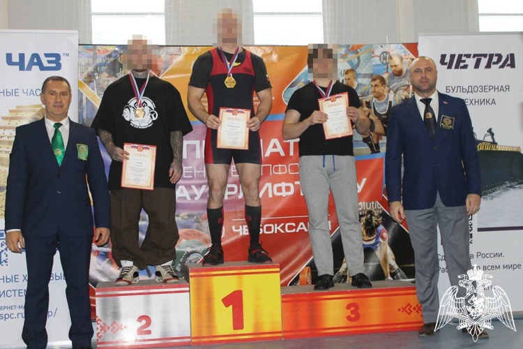 Сотрудник Мордовского СОБР Росгвардии стал победителем  Чемпионата Приволжского федерального округа по троеборью