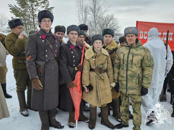 В Мордовии росгвардейцы приняли участие в военно-исторической         реконструкции