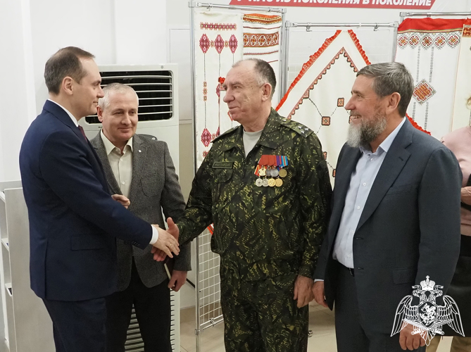 В Мордовии ветераны Росгвардии приняли участие в мероприятии «Честь, слава, наследие – связь поколений»