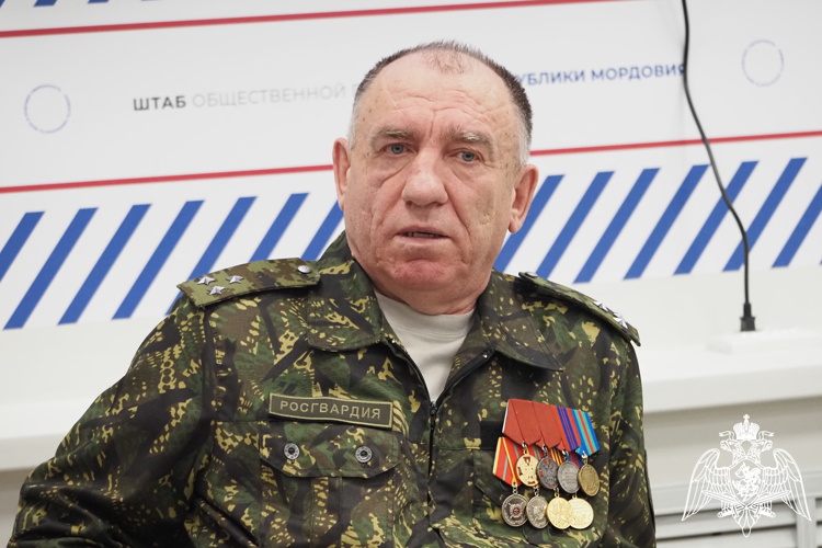 В Мордовии ветераны Росгвардии приняли участие в мероприятии «Честь, слава, наследие – связь поколений»
