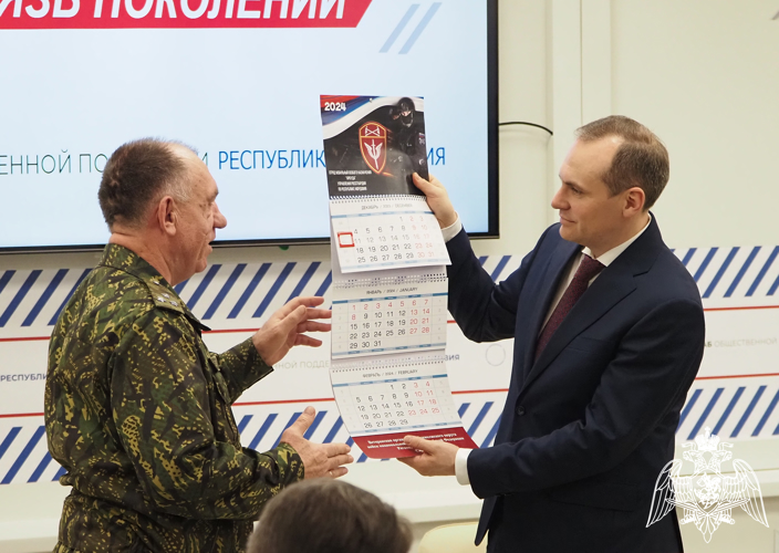 В Мордовии ветераны Росгвардии приняли участие в мероприятии «Честь, слава, наследие – связь поколений»
