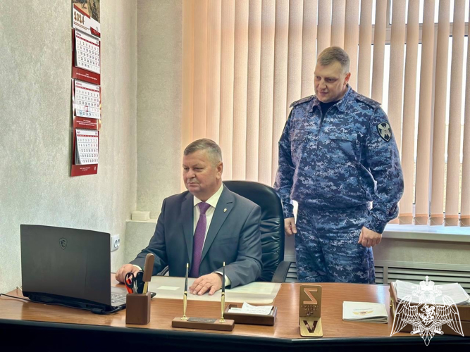 Росгвардейцы из Мордовии и Пензы организовали телемост для ветеранов службы