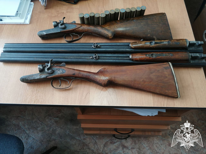 В Мордовии мужчина добровольно сдал  найденное оружие росгвардейцам