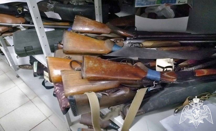 В Мордовии сотрудниками Росгвардии за прошедшую неделю изъяты 14 единиц оружия