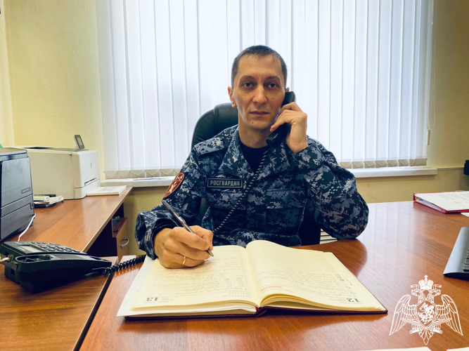 В Мордовии врио начальника отделения кадров территориального управления Росгвардии  ответил на вопросы граждан
