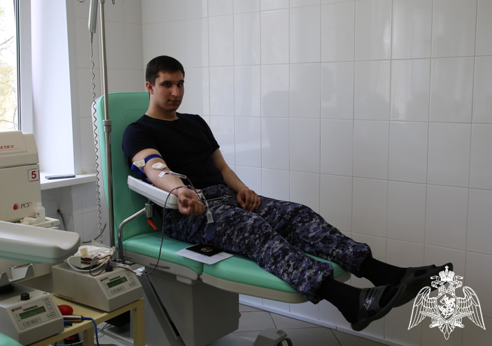 К донорской акции «От сердца к сердцу» присоединились росгвардейцы из Мордовии