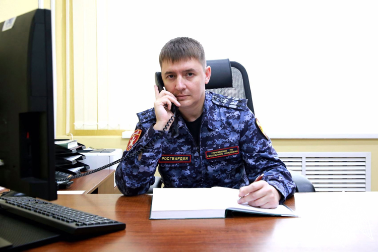 В Мордовии прошла прямая линия с  начальником  ЦЛРР Росгвардии